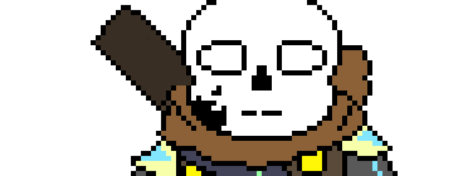 [619e86] uses brush to block *