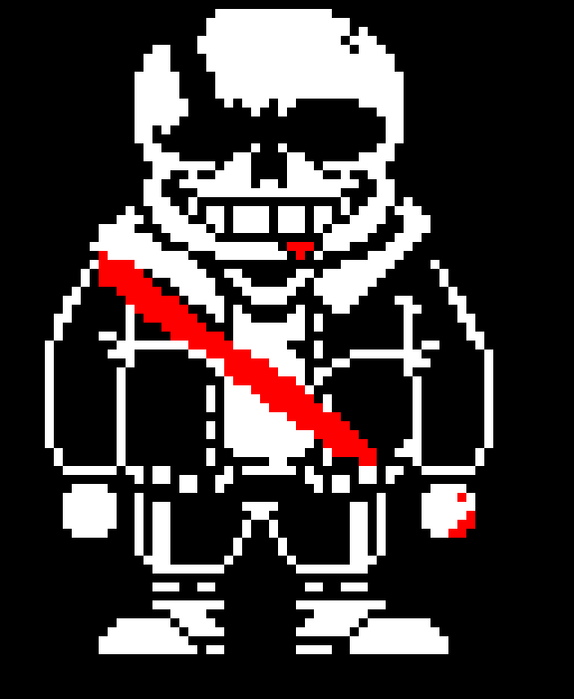 [b7302a] Undertale last breath phase 3 Sans Sprite (my version)