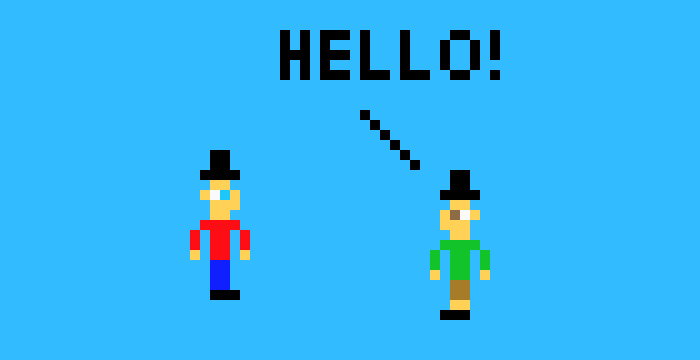 [9664c4] Two dudes in a blue world