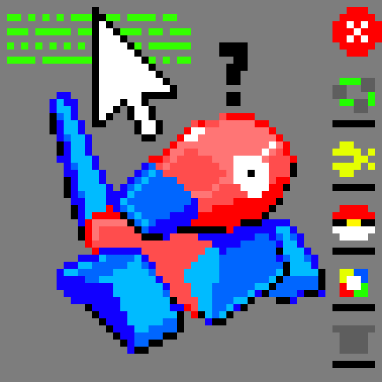 [9664c4] Porygon Pixel Art