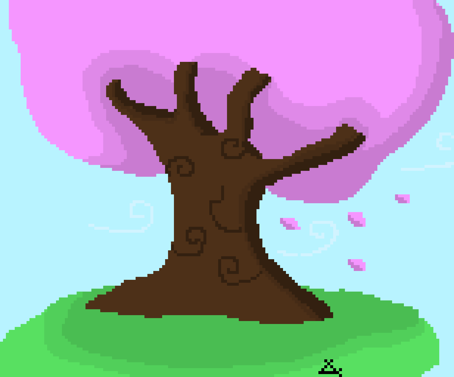 [9664c4] Sakura tree