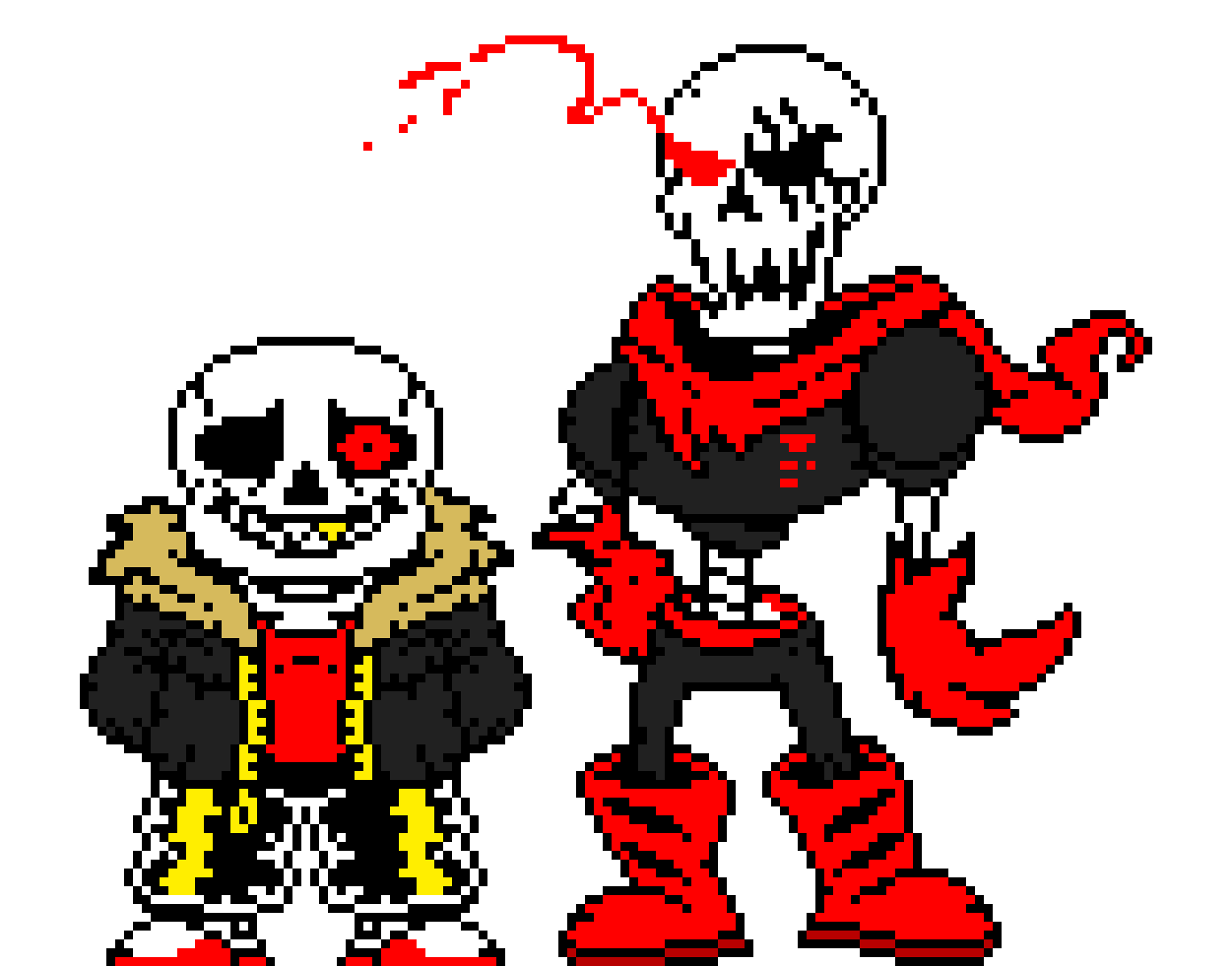 [84230f] UnderFell Sans And Papyrus