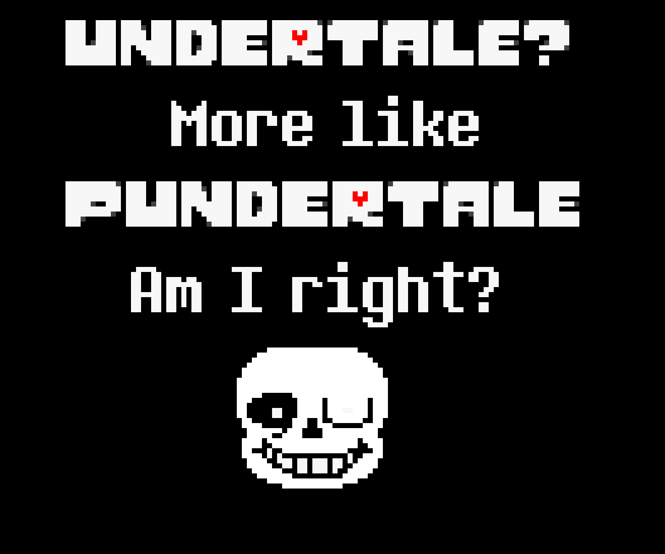 [baf04b] Pundertale not Undertale