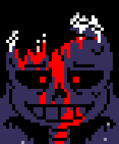 [7ce906] Guess I'll go get some food. *(He'd noclip into the ground, and appear at his cabin.) -HorrorTale Sans