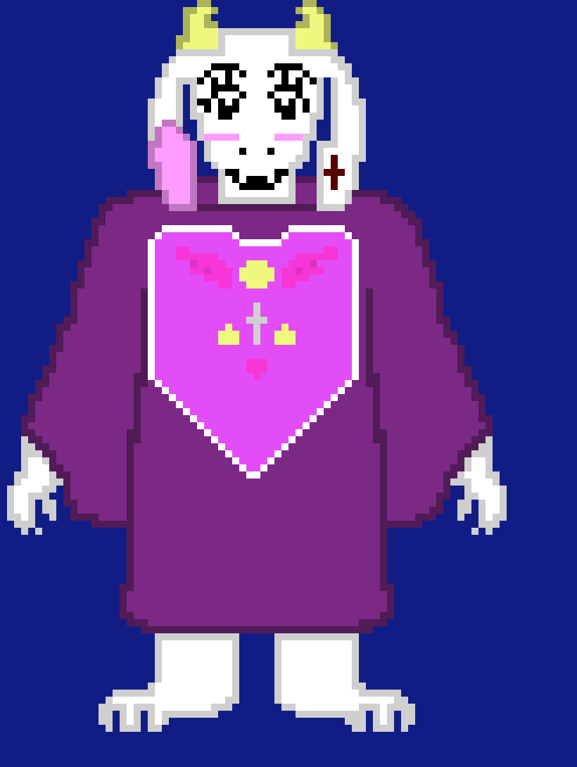 [671996] fetal heart Toriel sprite