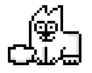 [9c149c] Annoying Cat (Painted Plummet)