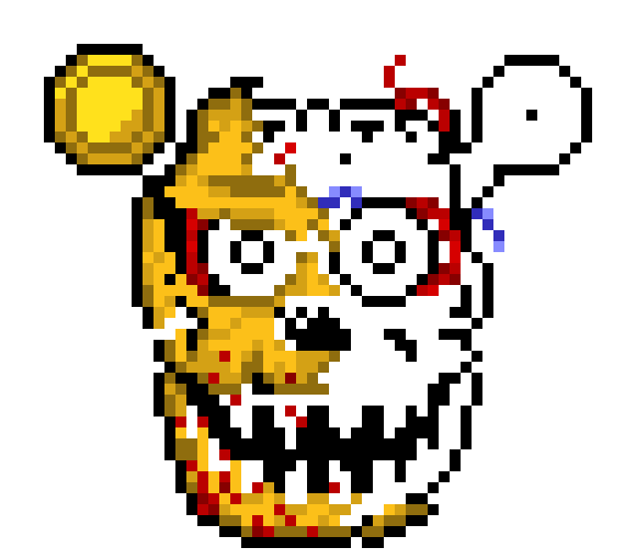 [9664c4] Torn Golden Freddy
