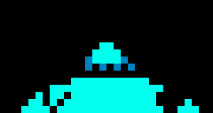 [acbc50] *angry baby cyan spider jumps onto the blaster*