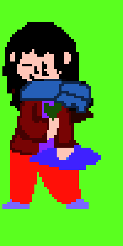 [904ba9] chris do u know why frisk is acting strange and sorry ran out magice was resting for awhile