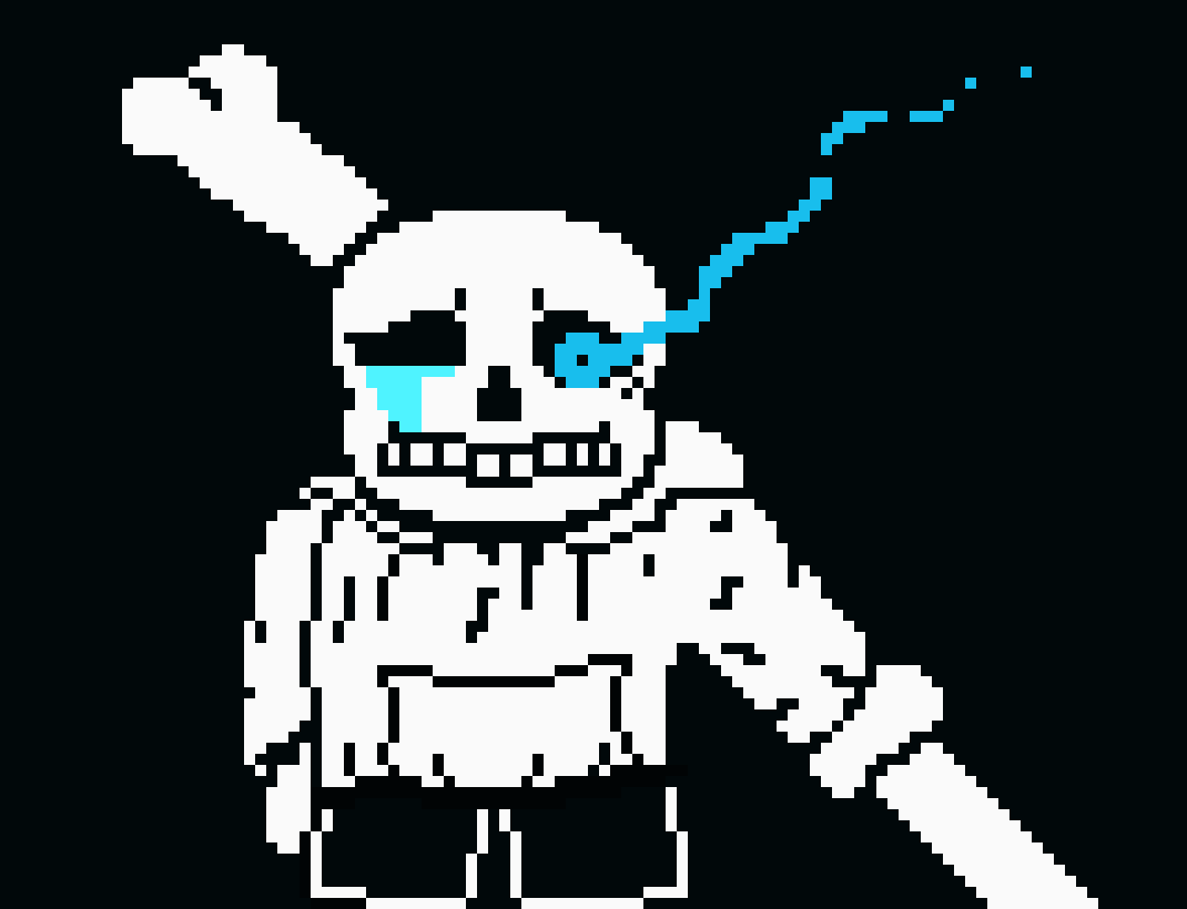 [a53442] *you hear blasters firing and screaming coming from snowdin, and beyond* they're just collateral damage......