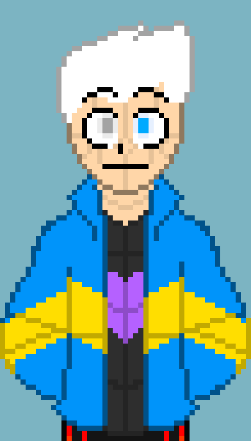 [752b4c] *He powered on, confused, but then got up upon seeing Vesin. His hand had been a knife from his defensive mode being triggered, so that was a thing. He got up and went to Vesin,putting his free hand on Vesin`s shoulder* Vesin?