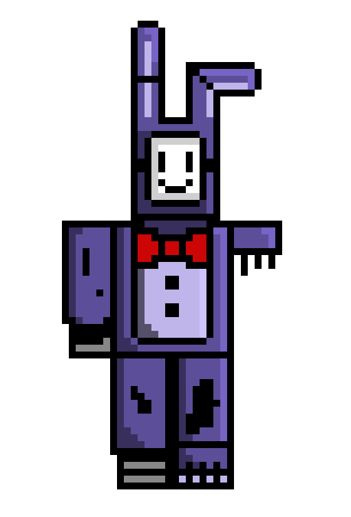 [1550bf] just blue and red....  - withered bonnie (revamp)