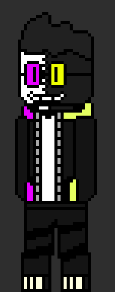 [812b32] NICE TO [MEET] YA TOO! *glitch laughs a bit* -Molten G. Molten!