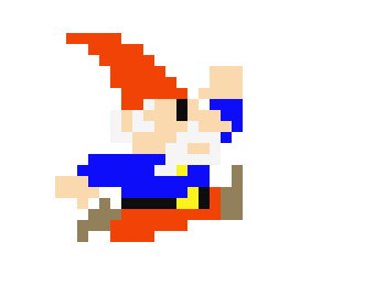 [5d8c06] pixel gnomo jump