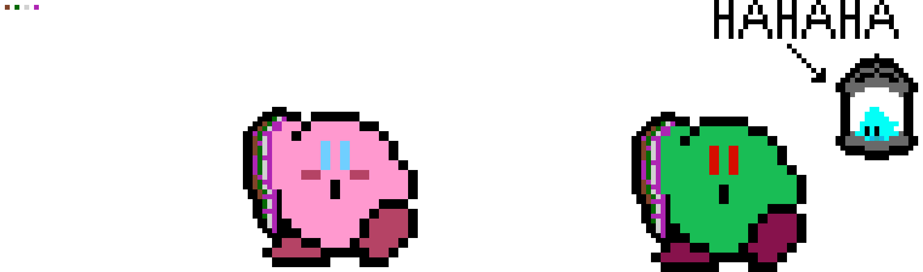 [9664c4] Kirby (8-Bit) Sprite