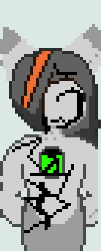 [d8d976] P-please help... *Reaches out for him*  -Glitch