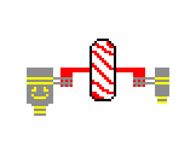 [ac14a6] candy cane twin boss