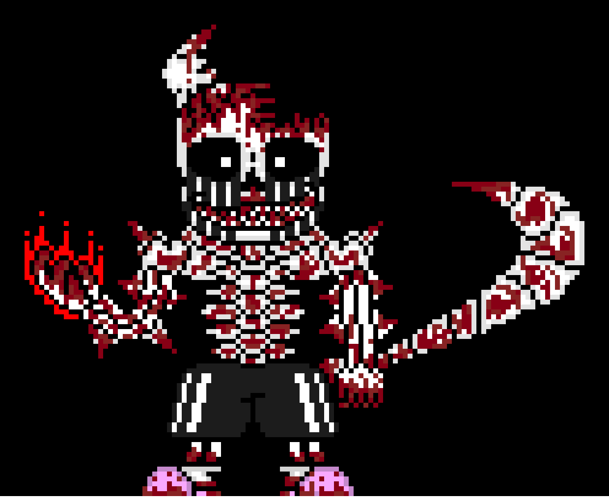 [e8cb42] *now is at the multiverse* welp, i know exactly how to lure someone here *he mimics deletes voice, its identical* HELLO?! IS ANYONE THERE?!