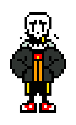 [bfa736] Fellswap Papyrus Overworld Sprite [Slionse Edit]