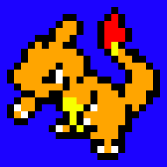 [9664c4] Pixel Charmeleon