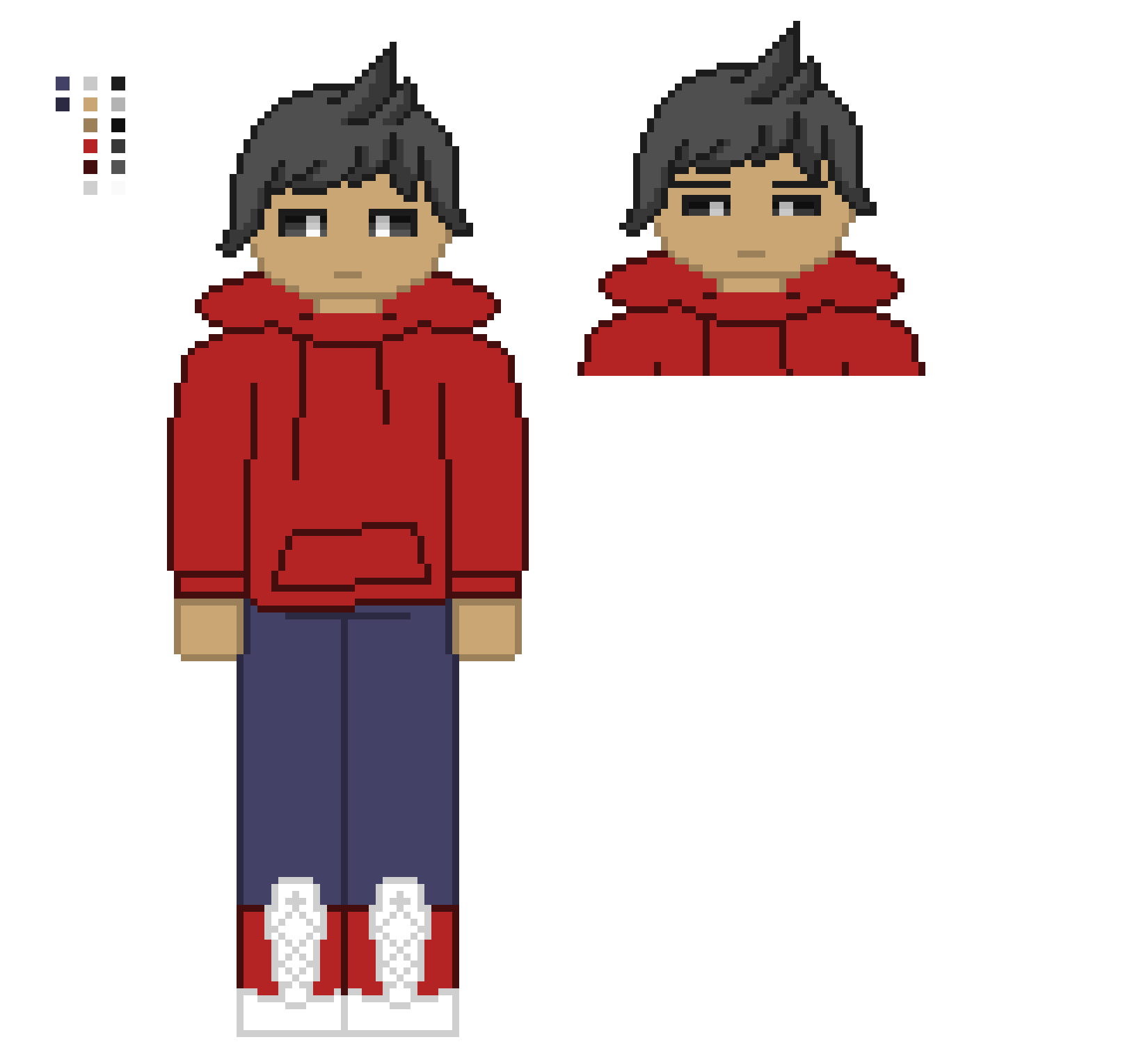 [0b51d0] random color palette + a random expression