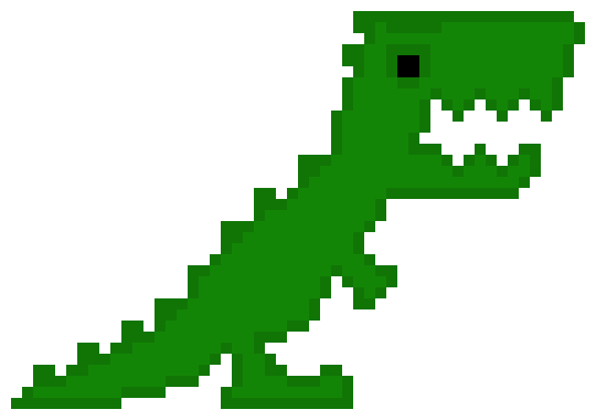 [9664c4] Green T-Rex