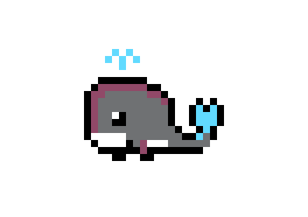 [e3be5b] Pixel Whale