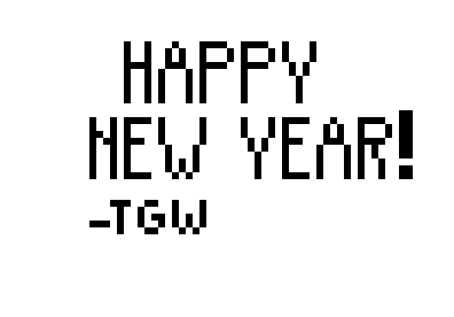 [9664c4] HAPPY NEW YEARS! -TGW