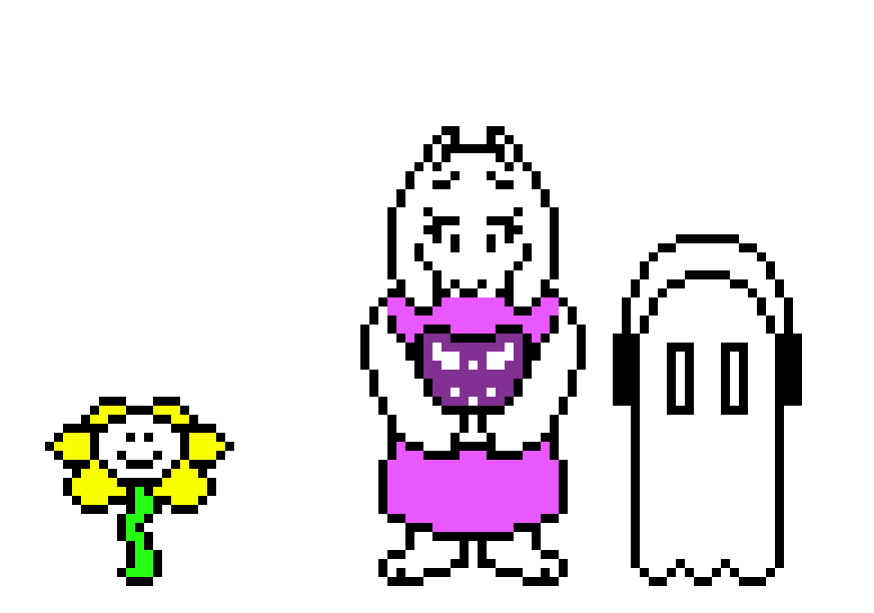 [9664c4] ruins all monsters the other dudes like froggit and such don't count