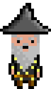 [bb0007] Pixel Wizard Starry Idle AniF3