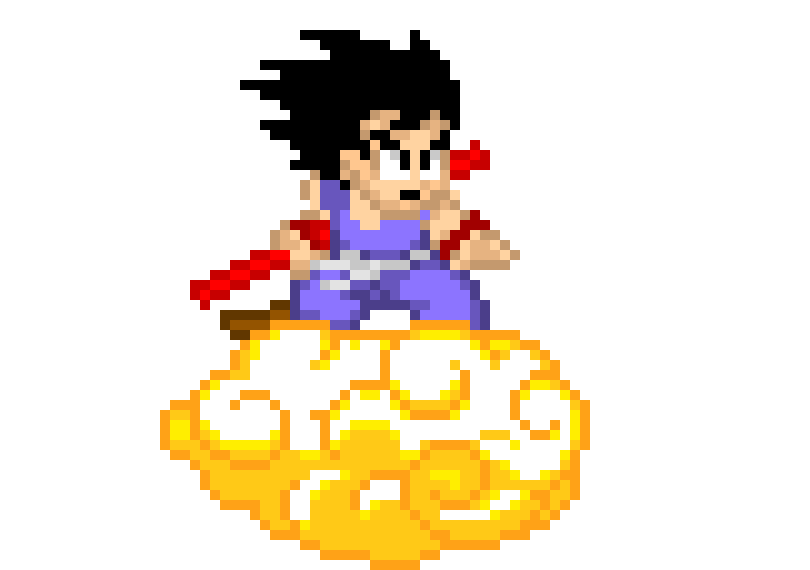 [e596eb] Flying Nimbus kid goku