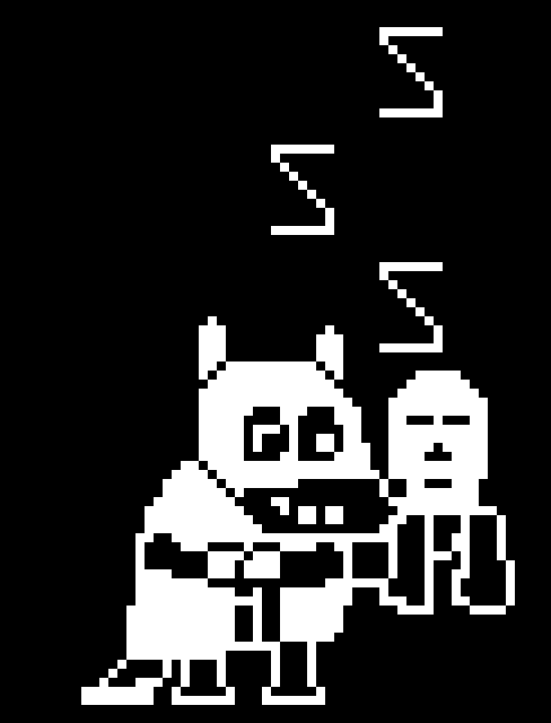 [9664c4] mangle=alphys battle FNAFTALE pixel art challenge