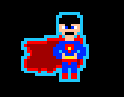 [9664c4] Superman 2.0 Darkness Background