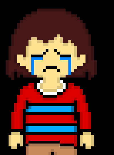 [c50678] *she gets up and walks over to Sans, but he pushes her away*