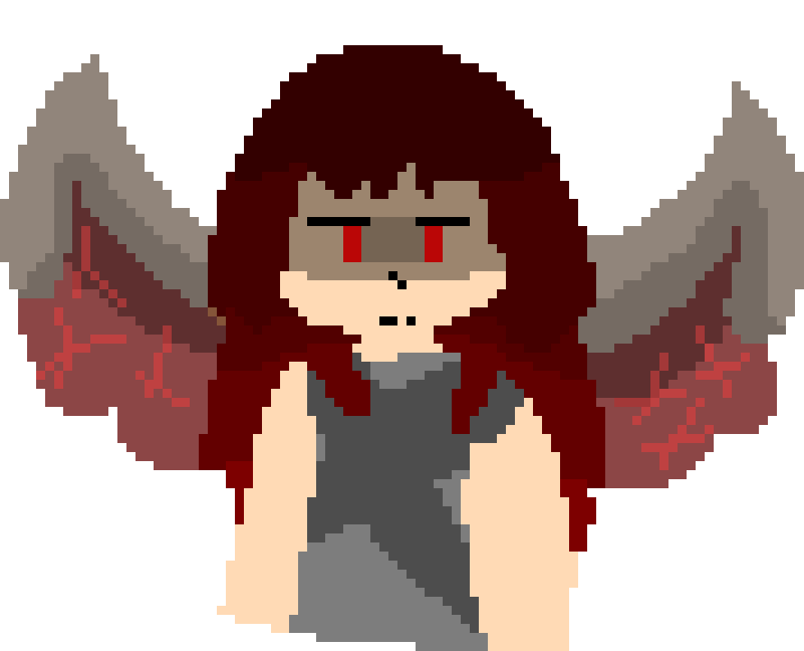 [a2471d] (get used to it. instakill moves are cheap.) Weakling. Can't even land a hit on me. *she flies to a tree and starts debuffing km*