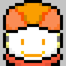 [05b0c1] Oh, right. The ignored thing. *Ahem* My name is Tangerine but you can call me Tan! ~Tangerine