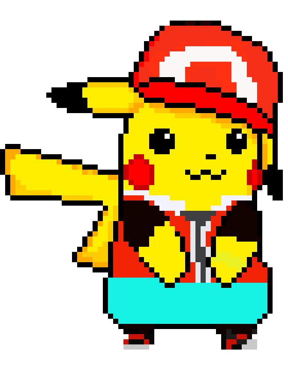 [88e698] Pikachu red
