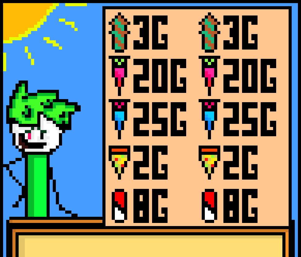 [792f74] Since were outside, I might as well switch to my summer shop!