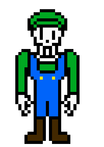 [efba7a] Nyeh heh heh it is luigi!