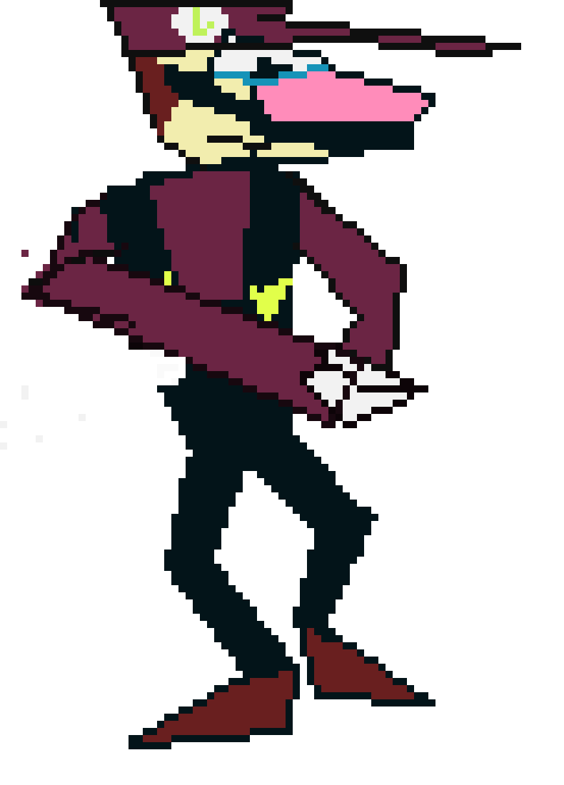 [9664c4] waluigi hit frame 4