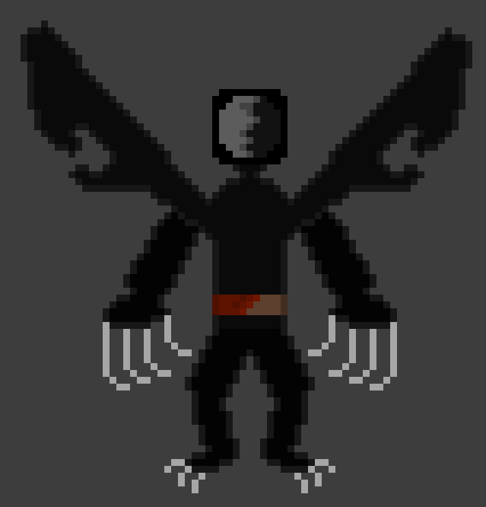 [25d002] *He continues to gnaw on the corpse's bones*