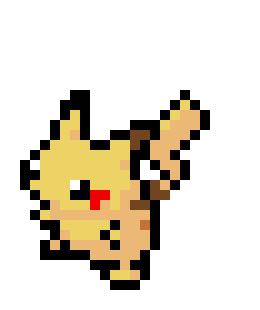 [9664c4] Pikachu PIxelart