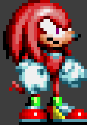 [280a04] *Roaming around PAM* Where the heck is sonic..? {Knuckles The Echidna}