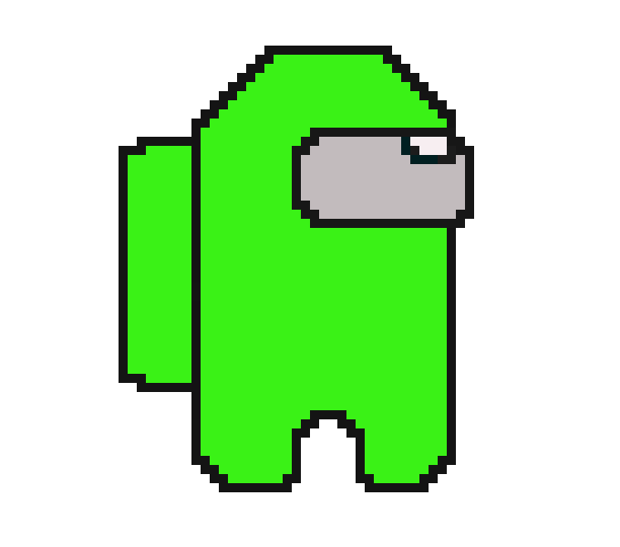 [e087da] Among Us PIXEL Crewmate