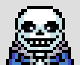 [a23199] *sans dodges the bullets and  tp behind jacob