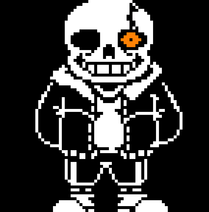 [4db866] Undertale last breath Sans Sprite (my version)