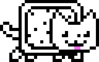 [088353] Blank Nyan doggo ears upright