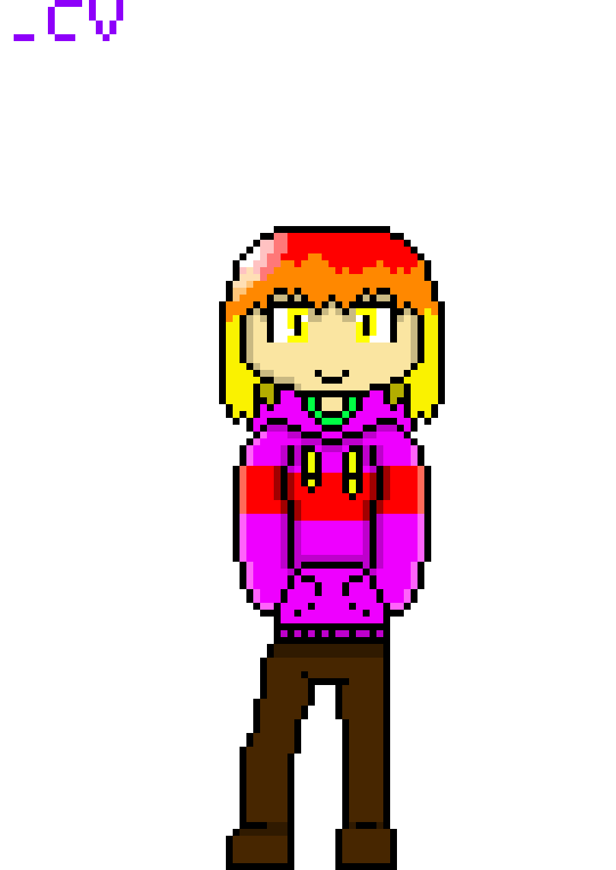 [5b2f3e] Flame sprite SHADED (made by Colorverse)