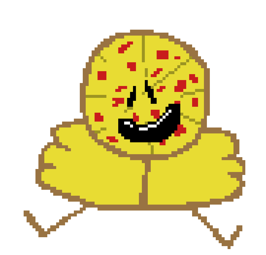 [e25ae6] I just wanna see a pizza, because it's Pizza Time! Salami, bread, and ketchup is my only love and life! And some onions and other toppings, with extra cheese is delight. Right after i take slice, i can't wait to take a bite! 