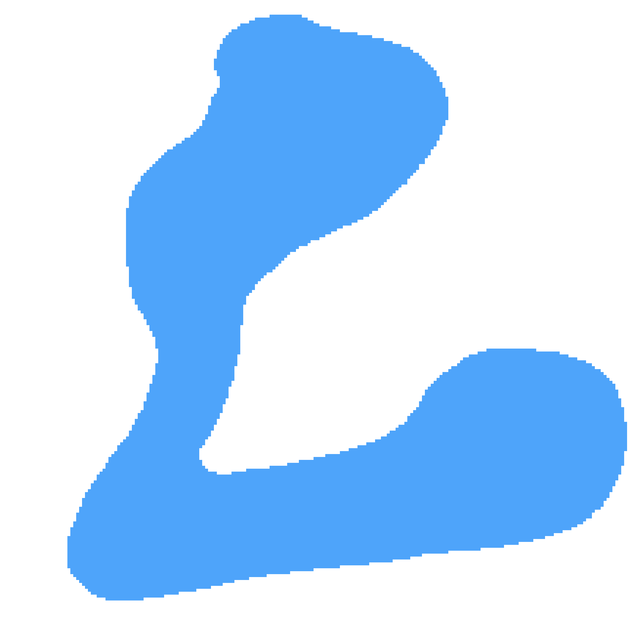 [579ad8] Blob Background blue